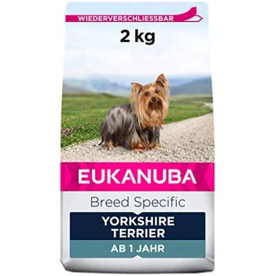 Abbildung von Eukanuba Breed Select Trockenfutter für erwachsene Hunde, Yorkshire Terrier, 2 kg
