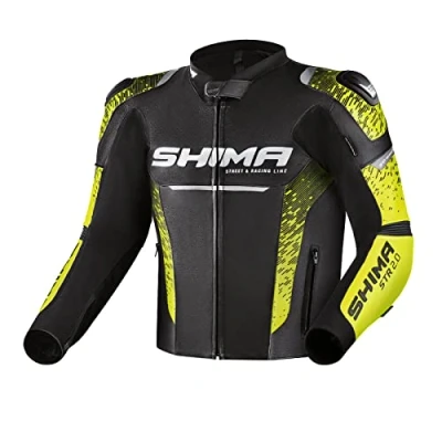 Abbildung von SHIMA Herren STR 2.0 Jacke, Schwarz/Fluo, 46