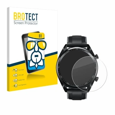 Abbildung von BROTECT Schutzglas für Huawei Watch GT/GT Active Schutzfolie Panzer Folie Glas [Extrem Kratzfest 9H, Anti Fingerprint, Ultra Transparent]