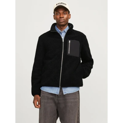 Abbildung von Jack &amp; Jones Jjebradley Teddy Jacket Winterjacke, Herren, Größe: XS, Black