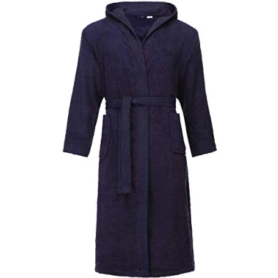 Abbildung von Ladeheid Bademantel, Herren, Größe: Small, Dark blue
