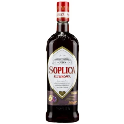 Abbildung von Soplica Pflaume Polnischer Pflaumenwodka/ likör 28%, 0,5 Liter