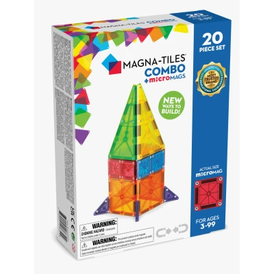 Abbildung von Magna Tiles Combo Bausatz 20 Teile
