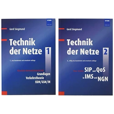 Abbildung von Technik der Netze (Set): Set bestehend aus: Band 1: Klassische Kommunikationstechnik 2: Neue Ansätze: SIP und QoS in IMS NGN
