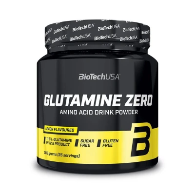 Abbildung von BiotechUSA Glutamin Zero 300 g Pulver Zitrone
