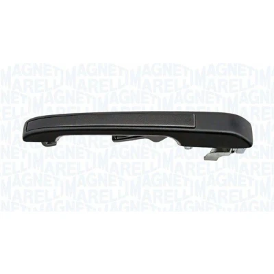 Abbildung von MAGNETI MARELLI 350105024900 Türgriff hinten rechts ohne Schlüssel schwarz unbeschichtet VOLKSWAGEN: GOLF 2, Polo II Coupe, Classic