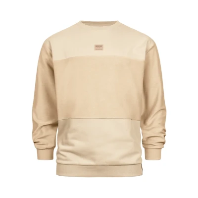 Abbildung von Indicode Jeans Inbridge Sweatshirt, Herren, Größe: Small, Irish cream