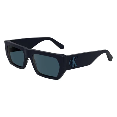 Abbildung von CALVIN KLEIN JEANS Unisex CKJ24625S Sonnenbrille, Blue, Einheitsgröße