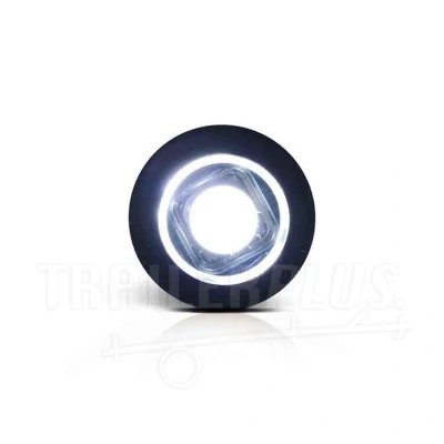 Abbildung von Fristom LED Markierungsleuchte Einbau rund Weiss FT 074 B
