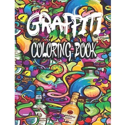 Abbildung von Graffiti coloring book: For Kids and Adults street art