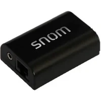 Abbildung von Snom EHS Wireless Headset Adapter (herstellerspezifische Protokolle, Signalisierung des Klingeltons, DHSG Standard, kein zusätzliches Netzteil erforderlich), Schwarz, 00002362