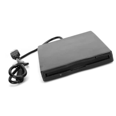 Abbildung von Cuifati tragbares Diskettenlaufwerk, Diskettenlaufwerk 3,5 Zoll Kartenleser Computerzubehör externes herausnehmbares, FDD für PC Laptop Desktop Notebook