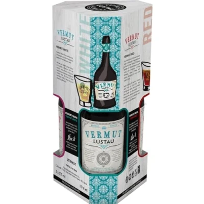 Abbildung von Lustau Vermut Trio Geschenkpackung je 1 x 0,375l 15% vol.: White, Red, Rosé Spanischer Wermut (1.125 l)