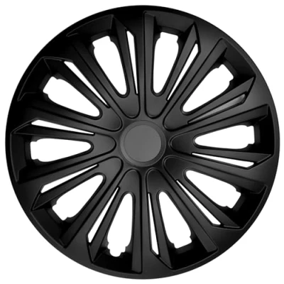Abbildung von Radkappen Radzierblenden 4X Strong Black matt PRO (16 Zoll)