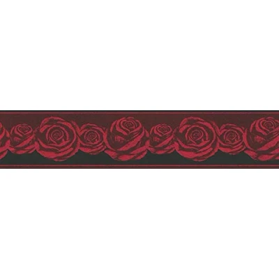 Abbildung von A.S. Création Bordüre &quot;Only Borders&quot;, geblümt floral, Tapete Einfarbig Grau geometrisch