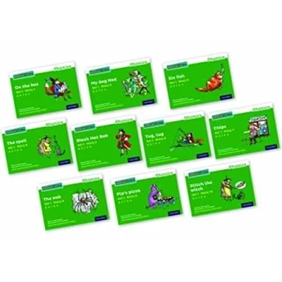 Abbildung von READ WRITE INC Phonics Set 1 Green Story Books Colour Pack of 10 (NC PHONICS)