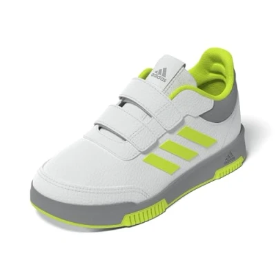 Abbildung von adidas Performance Tensaur Sport 2.0 Unisex Trainingsschuh für Kinder, Größe: 29, White/lucid lemon/grey three Schuhe