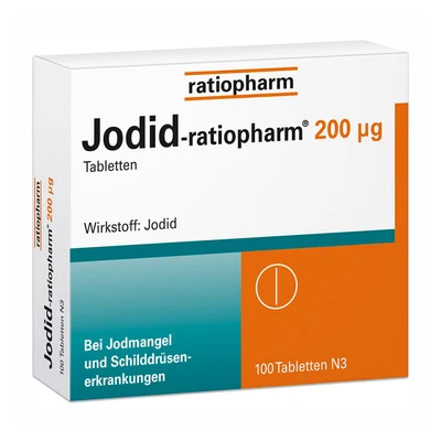 Abbildung von Jodid ratiopharm 200 µg 100 St