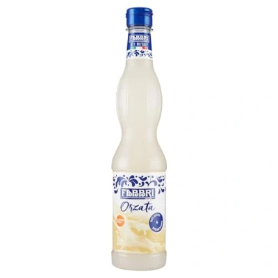 Abbildung von FABBRI 1905 Orzata Sirup ideal für erfrischende Getränke, als Garnierung Eis oder zur Perfektionierung von Koch und Backrezepten, 560ml