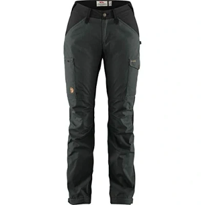 Abbildung von FJALLRAVEN F89829 030 550 Kaipak Trousers Curved W Dark Grey Black 34