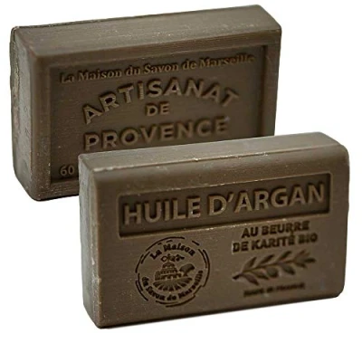 Abbildung von French Soap, Traditional Savon de Marseille Argan Oil 60g