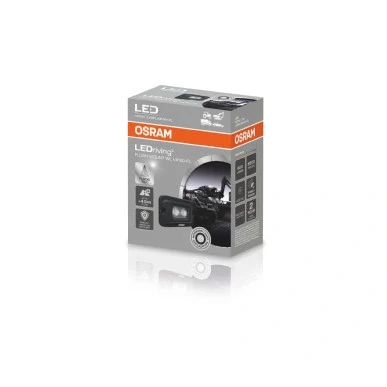Abbildung von OSRAM LEDriving Flush Mount WL VX100 FL, LEDFLUSH101 OFF ROAD, LED Arbeitsscheinwerfer, 600 Lumen, Lichtstrahl bis zu 45 m, 12V/24V, Faltschachtel (1 Lampe)