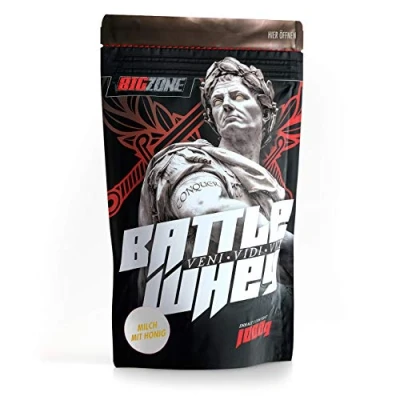 Abbildung von Big Zone Battle Whey Milch mit Honig