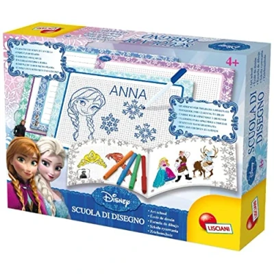 Abbildung von Lisciani Kreativset Frozen Zeichenschule Malset Schreibtafeln zeichnen malen kreativ