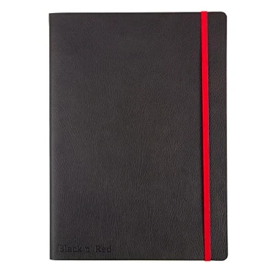 Abbildung von Black n &#039;Red Notizbuch, A5, mit weichem Einband parent B5 Schwarz