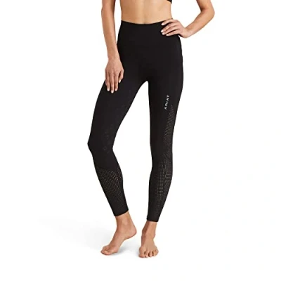 Abbildung von Ariat Reitleggings Breathe Half Grip Damen Schwarz S
