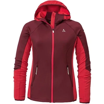 Abbildung von Schöffel Lodron Fleecejacke, Damen, Größe: 34, Rot