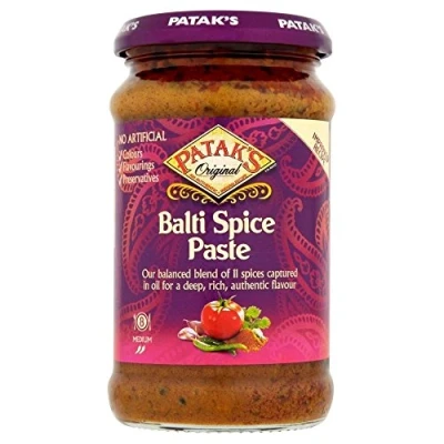 Abbildung von Patak Medium Balti Curry Paste (283g) Packung mit 2