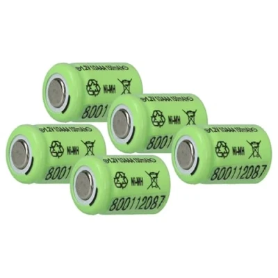 Abbildung von vhbw Akku Ersatz für 1/3AAA Haushalt / verschiedenes (150mAh, 1,2V, NiMH) 150 mAh
