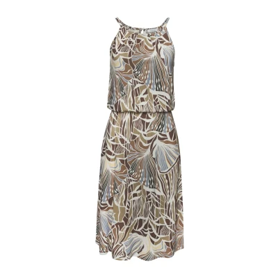Abbildung von LASCANA Jerseykleid, mit Alloverdruck, kurzes Sommerkleid, Strandkleid