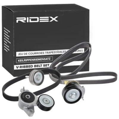 Abbildung von RIDEX 542R0598 Keilrippenriemensatz VOLKSWAGEN: GOLF 6, Touran I, Polo V Schrägheck, SEAT: Ibiza 4 Alhambra II, Sportcoupe