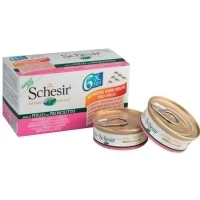 Abbildung von Schesir Katze Mp Dose Gelee 6x50 g Katzenfutter Hhnerfilet&amp;Schin...