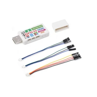 Abbildung von ESP32 S3 Geek Entwicklungsboard Basierend auf S3R2 Controller Chip, Unterstützt 2.4GHz WiFi &amp; BLE 5, mit 1.14inch 65K Color LCD, USB A Port, TF Card Slot, 16MB Flash 2MB PSRAM