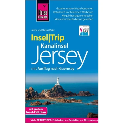 Abbildung von Reise Know How InselTrip Jersey mit Ausflug nach Guernsey: Reiseführer Insel Faltplan und kostenloser Web App