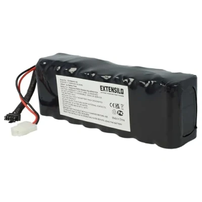 Abbildung von EXTENSILO Akku kompatibel mit Robomow RS612, RS612 Pro, RS612U, RS615, RS622, RS622 Pro Rasenroboter Rasenmäher (6000mAh, 25,6V, Li Ion)