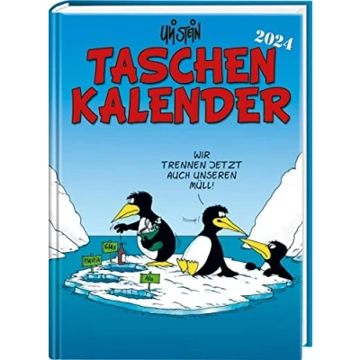Abbildung von Uli Stein Taschenkalender 2024: Praktischer Terminplaner mit viel Platz zum Eintragen für unterwegs (Uli Kalender 2024)