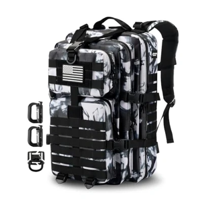 Abbildung von Hannibal Tactical MOLLE Assault Pack, taktischer Militär Rucksack, Armee, Camping, 3 Tages Pack
