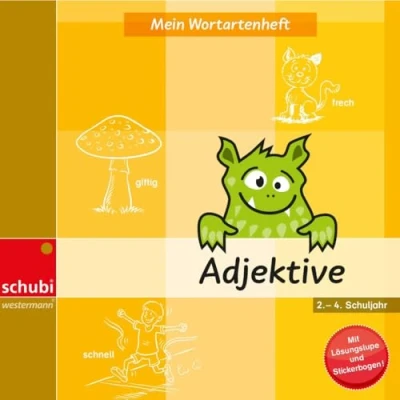 Abbildung von Mein Wortartenheft: Adjektive (Wortartenhefte: Nomen, Verben, Adjektive, Präpositionen)