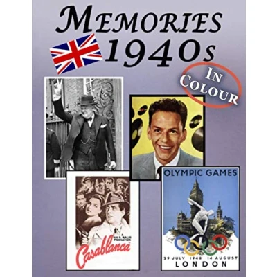 Abbildung von Memories: Memory Lane 1940s For Seniors with Dementia (UK Edition) [In Colour, Large Print Picture Book] (Reminiscence Books Series, Band 1)