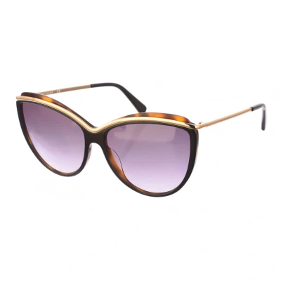 Abbildung von LONGCHAMP Damen LO676S 010 Sonnenbrillen Plastik Schwarz Grau Cat Eye Schattiert