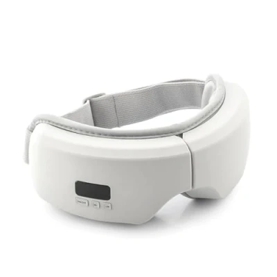 Abbildung von InnovaGoods® Augenmassagegerät mit 4 in 1 EyeSky Luftkompression, lindert Augenermüdung und verbessert die Durchblutung, kompaktes Design, ideal für zu Hause Arbeit.