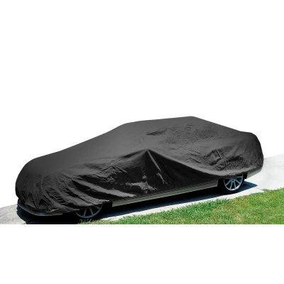 Abbildung von CARPASSION 10021 Fahrzeugabdeckung Vollgarage L 450 150 schwarz BMW: 1 Schrägheck, 3 Coupe, SEAT: Leon I VOLVO: S40