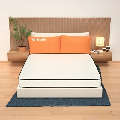 Abbildung von miasuite i sogni italiani Matratze für Doppelbett, 160 x 190 cm, Höhe 10 Waterfoam, Medizinprodukt, orthopädisch, Frühling