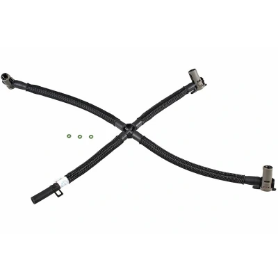 Abbildung von METZGER 0840156 Schlauch, Leckkraftstoff für Biodiesel geeignet VOLKSWAGEN: Polo V Schrägheck, SEAT: Ibiza 4 Sportcoupe