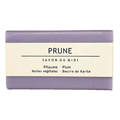Abbildung von SAVON DU MIDI Seife mit Karitébutter, Pflaume, 100g (10er Pack)