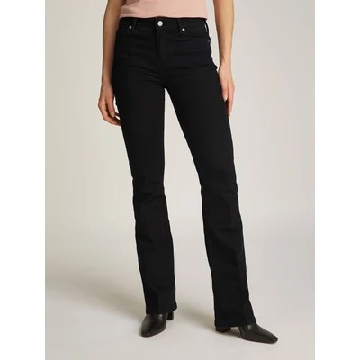 Abbildung von Tommy Hilfiger Bootcut Jeans Bootcut, Damen, Größe: 34x32, Black